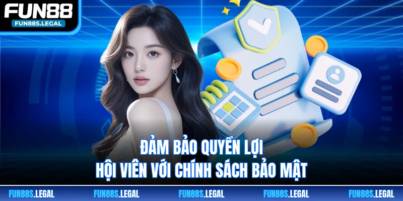 Đảm bảo quyền lợi hội viên với chính sách bảo mật